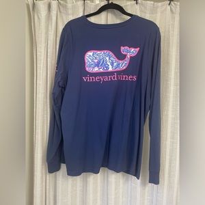 Vineyard vines, women’s long sleeve shirt, size XL